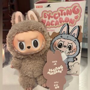 Exciting Macaron Labubu: Toffee!!